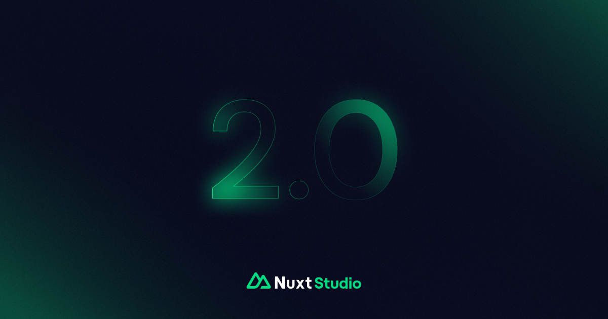 介绍 Nuxt Studio v2